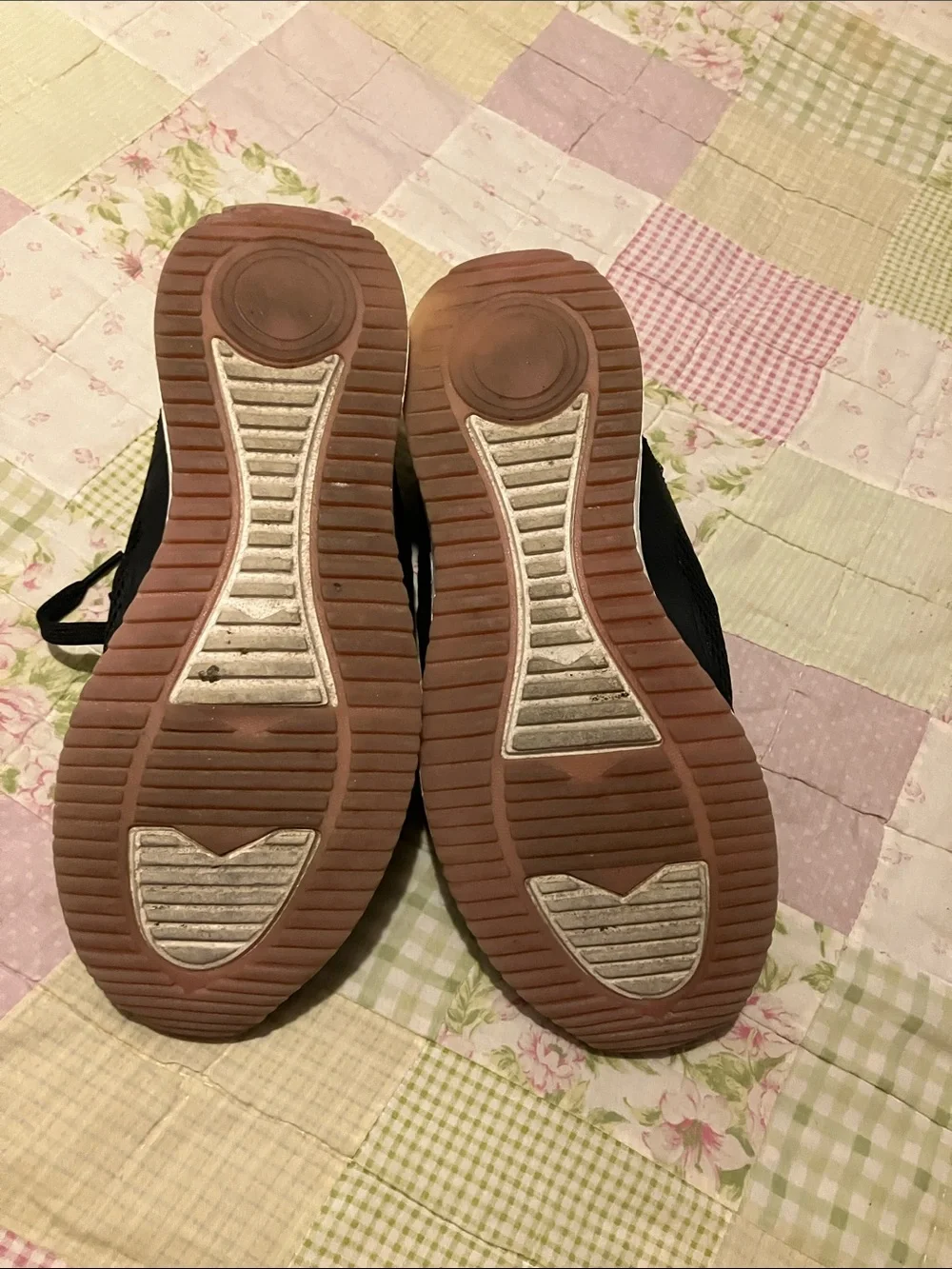 U.S. Polo Assn. Women's Black and Pink Athletic Sneakers - Picture 6 of 7